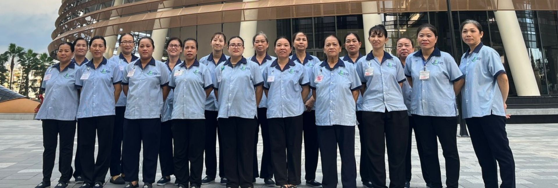 Đội ngũ nhân viên vệ sinh chuyên nghiệp Pan Pacific Sài Gòn